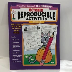 October Reproducible Activities Grades 4-5